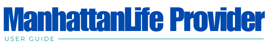 ManhattanLife Provider Portal​